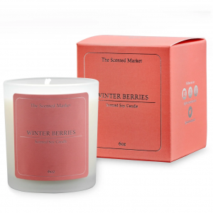 WINTER BERRIES Soy Wax Candle