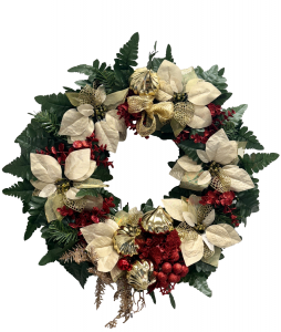 Warm Holiday Welcome Wreath