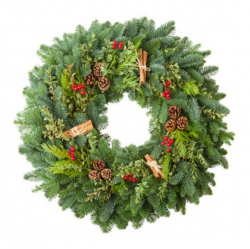 Cinnamon Spice Fresh Wreath